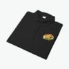 Men’s Polo T-Shirt with Sri Design black