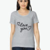 Women’s Classic Crew T-Shirt grey melange
