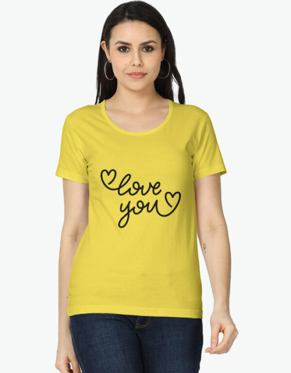 Women’s Classic Crew T-Shirt new yellow